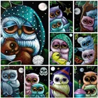 Набор для алмазной вышивки MEIVN сделай сам с изображением Ночной Совы, картины из мультфильмов, животные со стразами г.