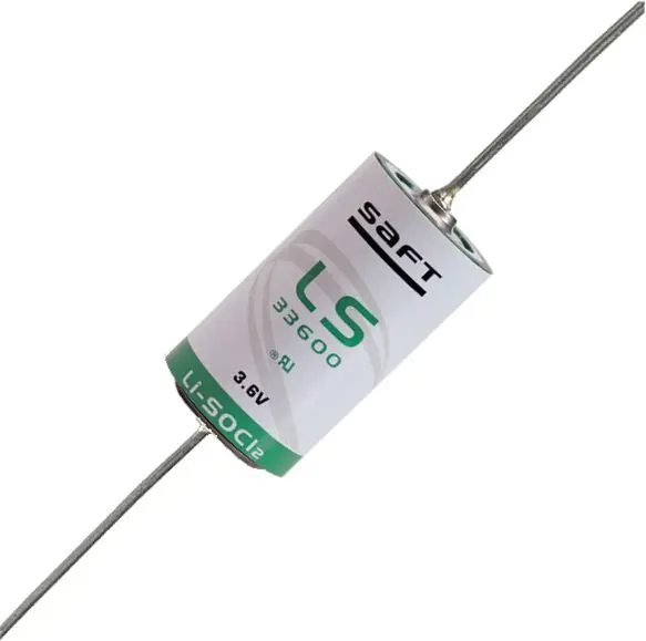 Батарейка SAFT LS33600 CNA Li SOCl2 батарея типоразмера D 3.6 В 17 Ач аксиальные проволочные