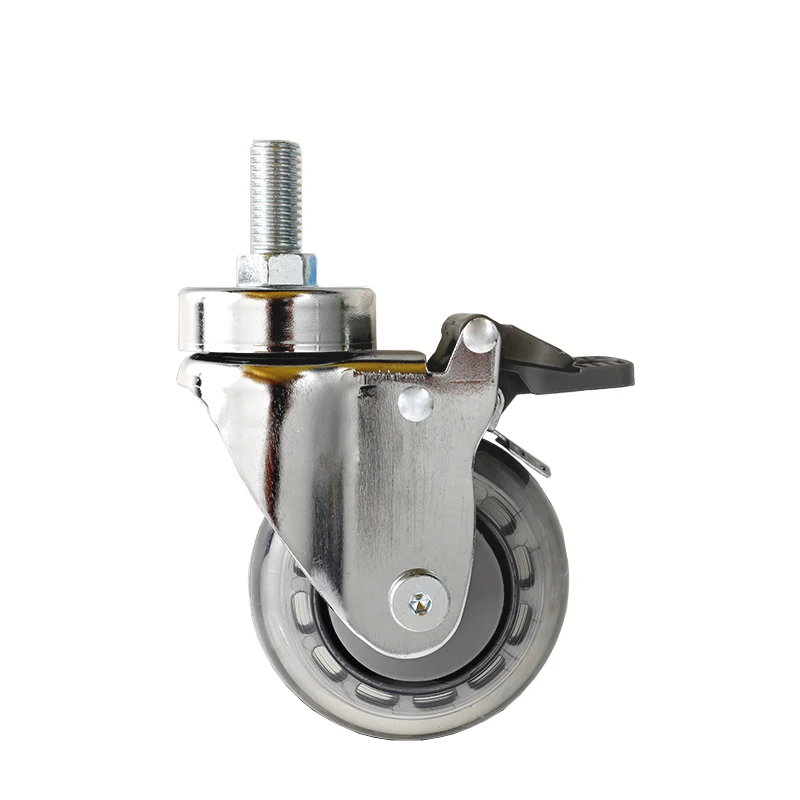 4-дюймовый отключенный медицинский ролик Больничная кровать универсальное