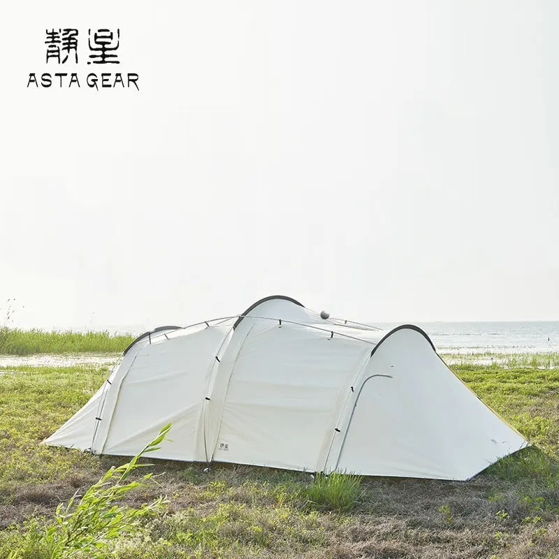 Asta Gear 2021 новейшая хлопковая туннельная палатка на 6-8 человек блестящая