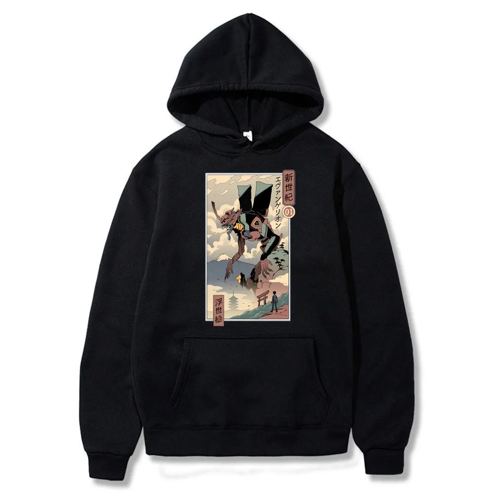 

Women Hoodie Funny Japan Anime Rei Ayanami Kawaii Hooded 2021 Causal Fashion Streetwear Ulzzang Pullover Unisex