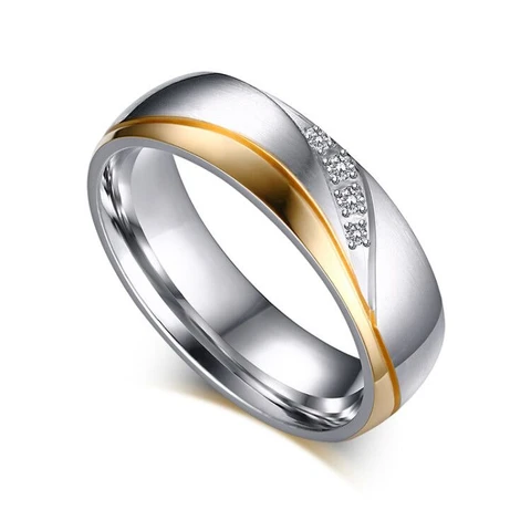 Персонализированное имя обещанное свадьба кольца для возлюбленной пара Мужчины Женщины Мужчины Нержавеющая Сталь обручальные мужчины t подарки для вечеринки