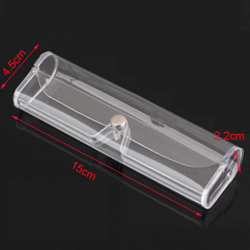 

Plastic Transparent Glasses Storage Box Glasses Case Reading Glasses Bag Women Men Glasses Case for Presbyopic Storage Supply