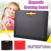 33 5x25 5x1 5cm magnetic painting writing board pad children magnetic steel ball drawing board kids learning writing toy gifts