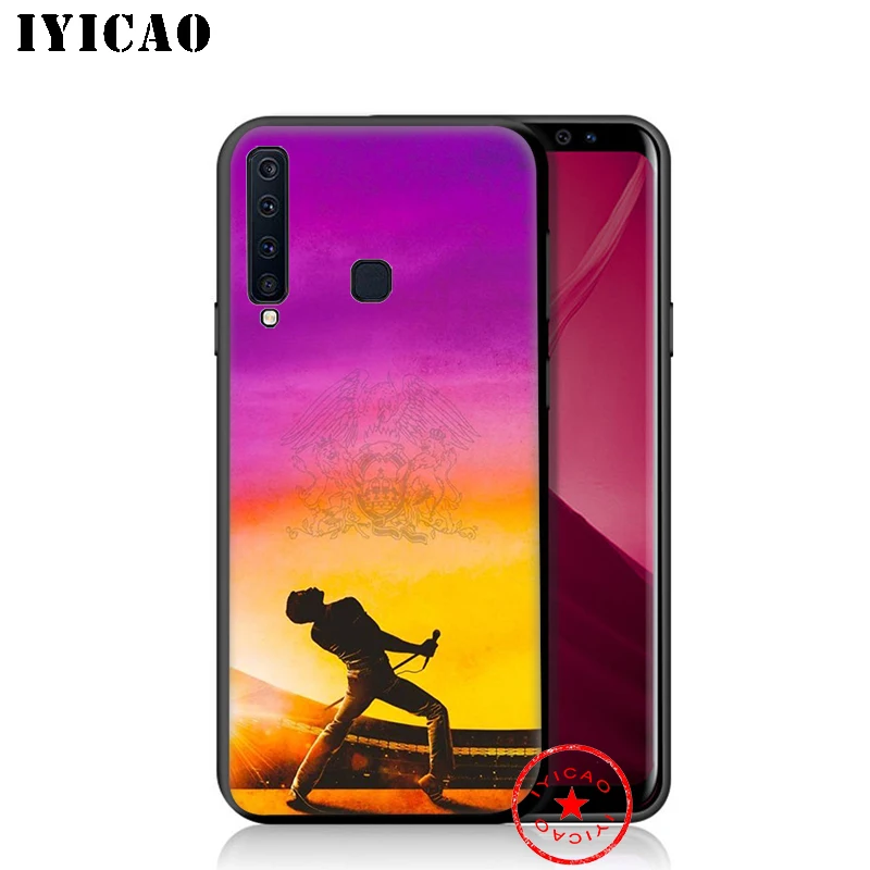 IYICAO queen Фредди Меркьюри мягкий чехол для телефона samsung Galaxy A9 A8 A7 J6 A6 плюс 2018 A5 A3 2016