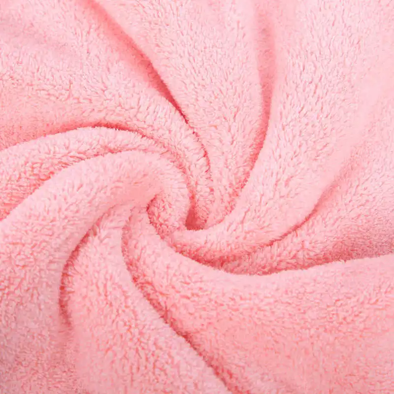 

Bath Towel Wrap Coral Fleece Spa Women Adjustable Shower Wrap with Hat for Home Beauty Salon Face Skin Care Tools