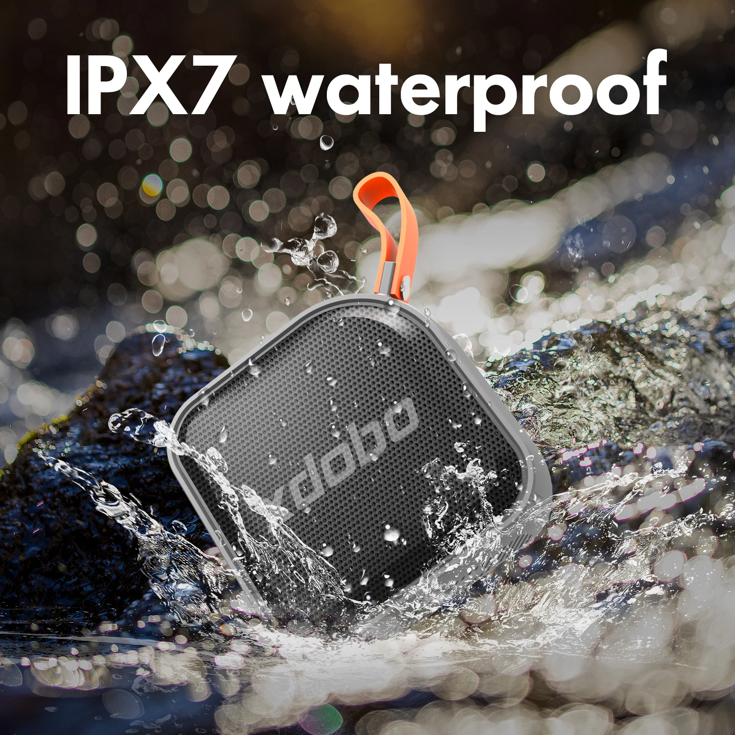 Xdobo Price 1995 Subwoofer Powerful Portable Waterproof Smart Bluetooth Speaker Small Mini Square Music Box Support USB TF-Card |