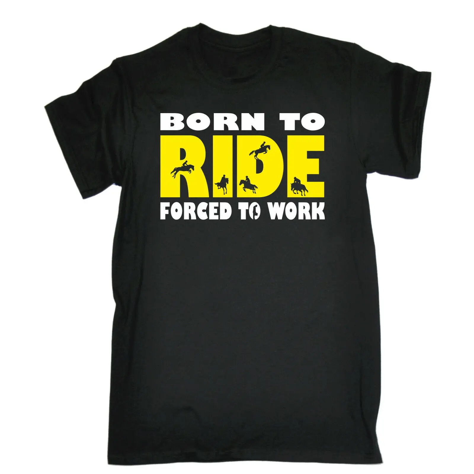 Футболка с надписью Born To Ride|Мужские футболки| |