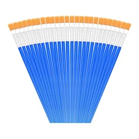 paint brush 200pcs watercolor small paint brushes nylon hair artist brushes for oil watercolor body face nail craft art