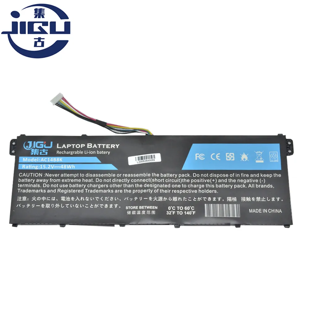 Аккумулятор для ноутбука JIGU 15 2 V 48Wh AP14B8K ne512для DELL A515 41G A615 51G A715 71G 72G A517 51 51GP G3