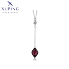Xuping ювелирные изделия Новое поступление кристаллы ожерелье с высококачественным родиевым покрытием для женщин 40391