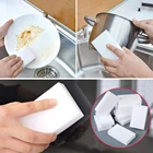 10-100 шт.лот волшебный спонж стиратель, уборщик, меламиновая губка для настольного тенниса кухня, ванная, офис, инструмент для чистки волшебная губка