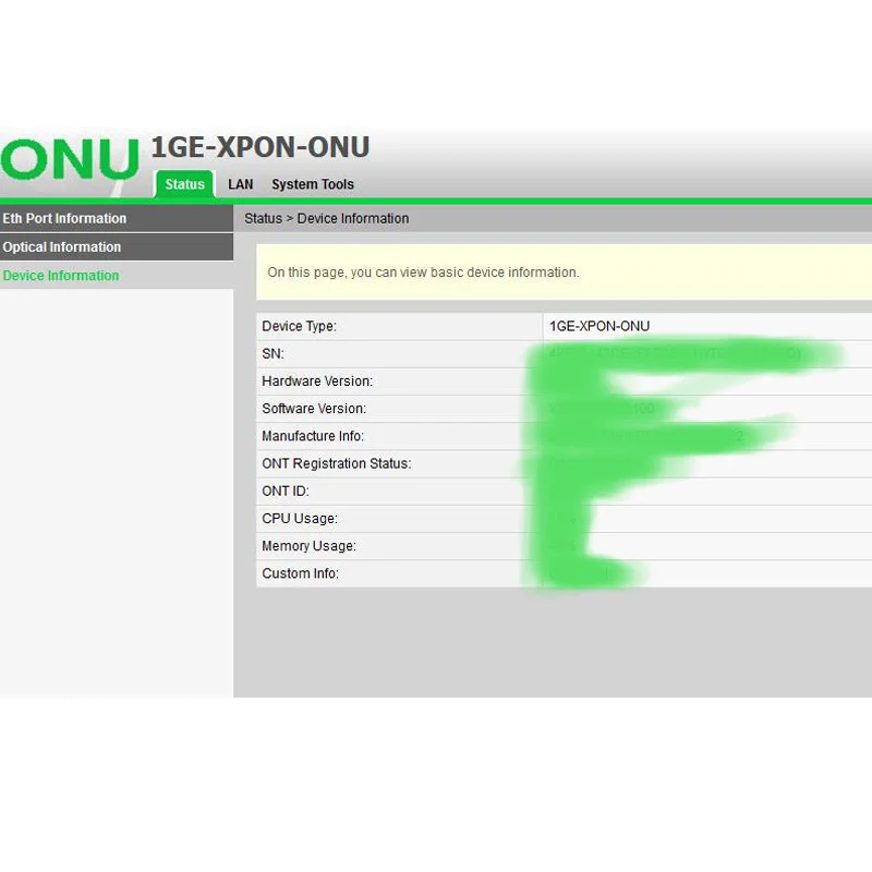 10pcs New ONT ONU XPON EPON/GPON SC APCDual mode 1GE With Single Lan Port Apply to FTTH Modems Termina English version | Мобильные