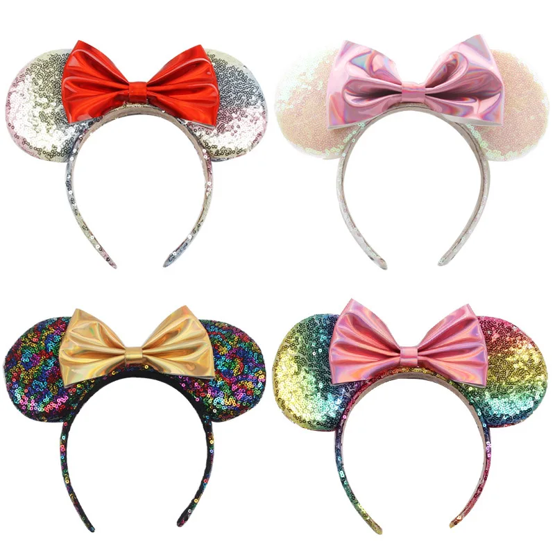 Navidad милый Pora день рождения повязка Микки на голову &quotМинни&quot рождественские