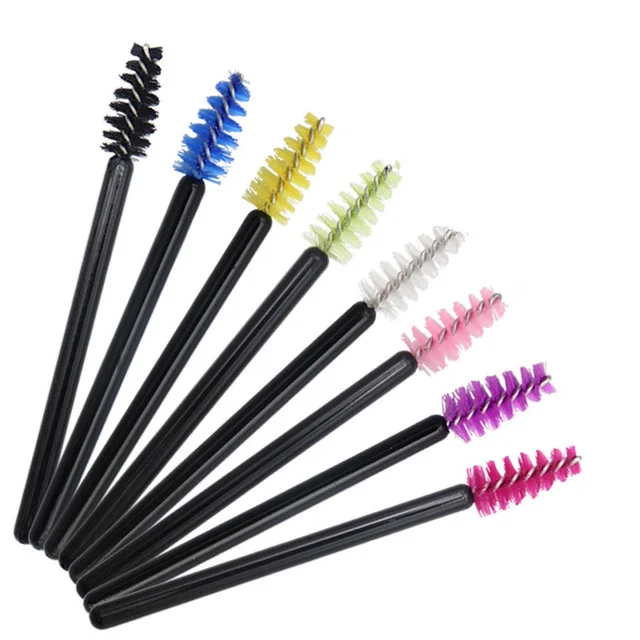 Новинка, 1 пара, 3D накладные ресницы, корейский естественный "нюд" макияж, длинные норковые ресницы, ручная работа, набор для макияжа, подарок# H016 - Цвет: Eyelash brush