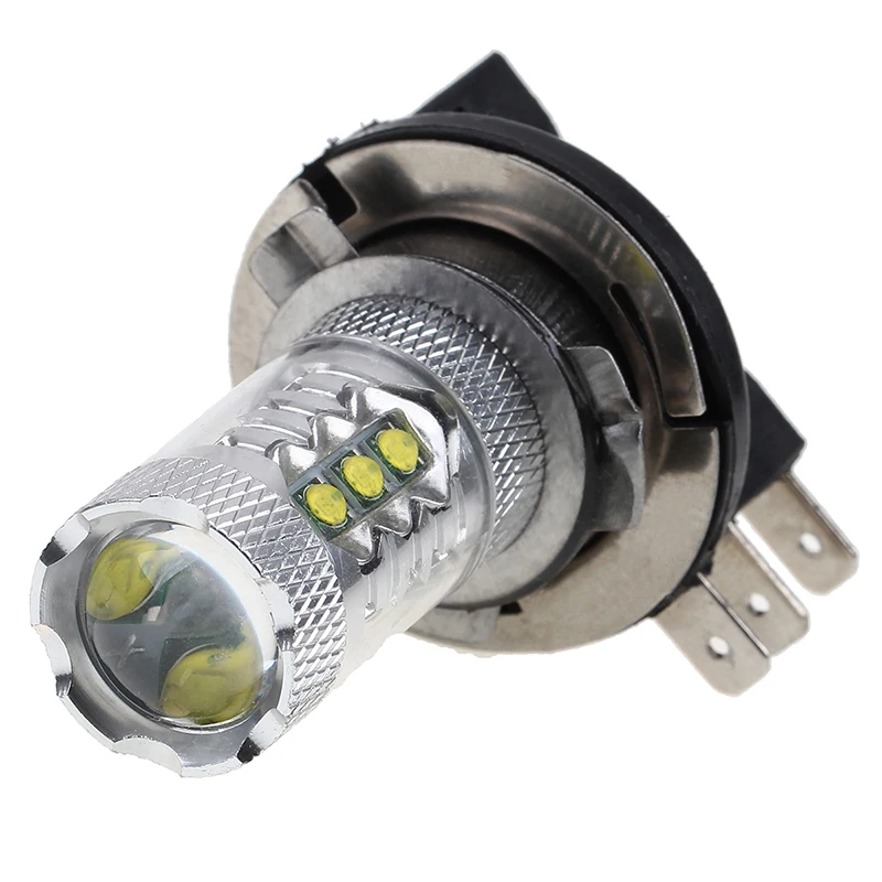 Posbay 80 Вт DRL светильник с поворотным сигналом лампы объектив проектора 9004/9007/H15/PY20d