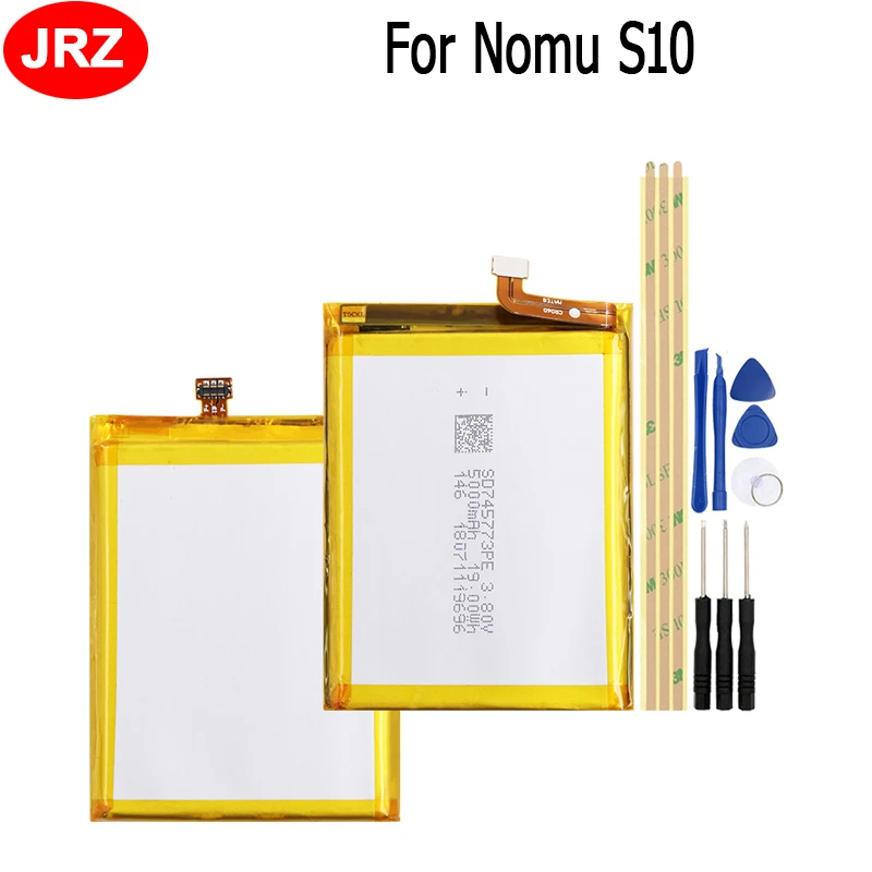 Для Nomu S10 батарея 5000mAh Мобильный телефон запасная для Аккумулятор AKKU с