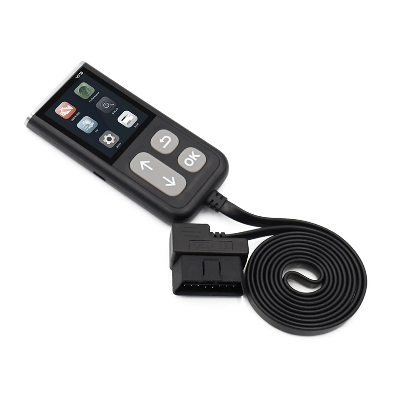 Новый OBD2 считыватель кодов двигателя EOBD OBDII профессиональный диагностический