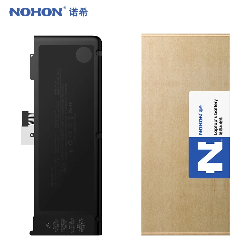 NOHON Аккумулятор для ноутбука A1321 для Apple Macbook Pro 1" A1286 mid 2009 2010 Версия A1382 MC118 MC372 MC371 7200 мАч