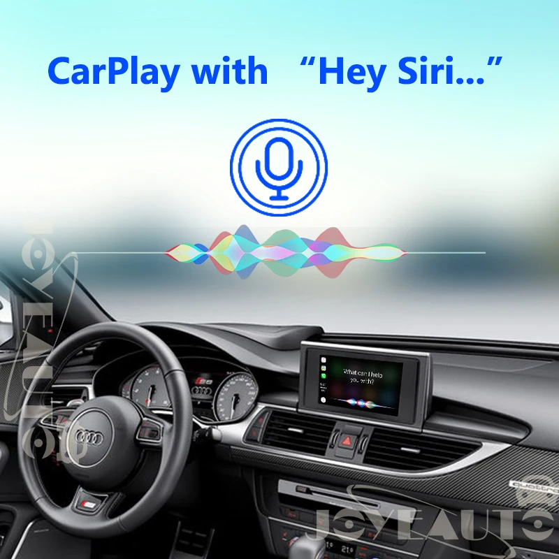 Joyeauto беспроводная Apple CarPlay для Audi A6 A7 B9 C7 2012 2017 MMI RMC маленький 6 5 &quot7&quot экран OEM