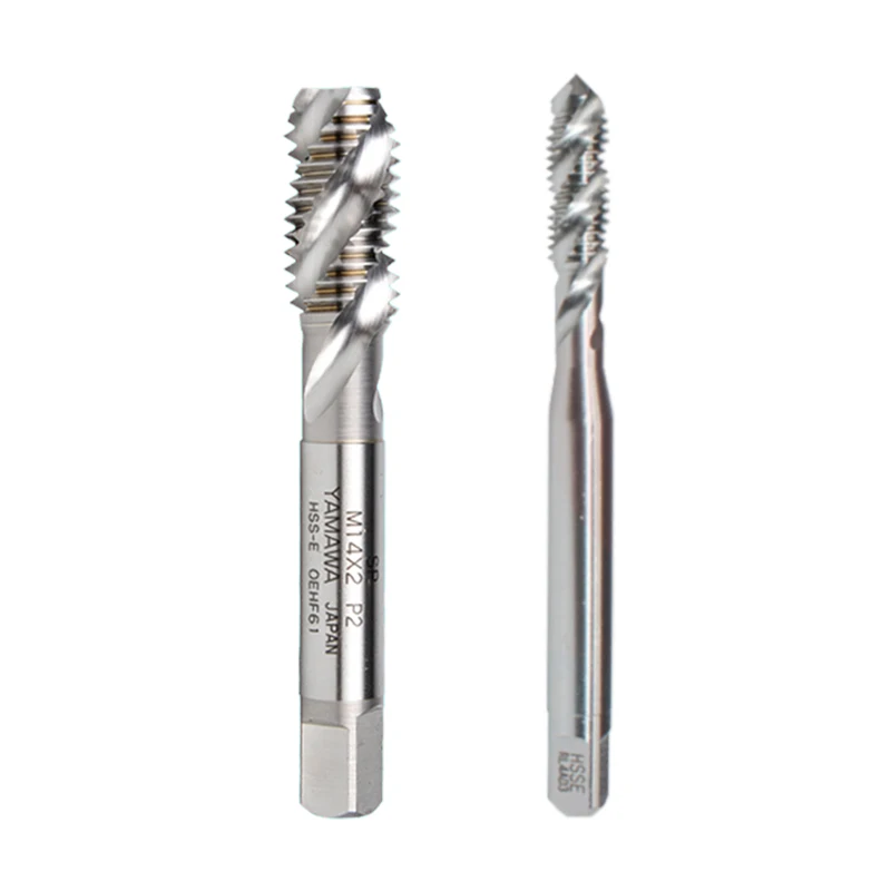 

1pcs Spiral taps YAMAWA M1 M1.2 M1.4 -M12 for cnc machine tapping appliance aluminum processed