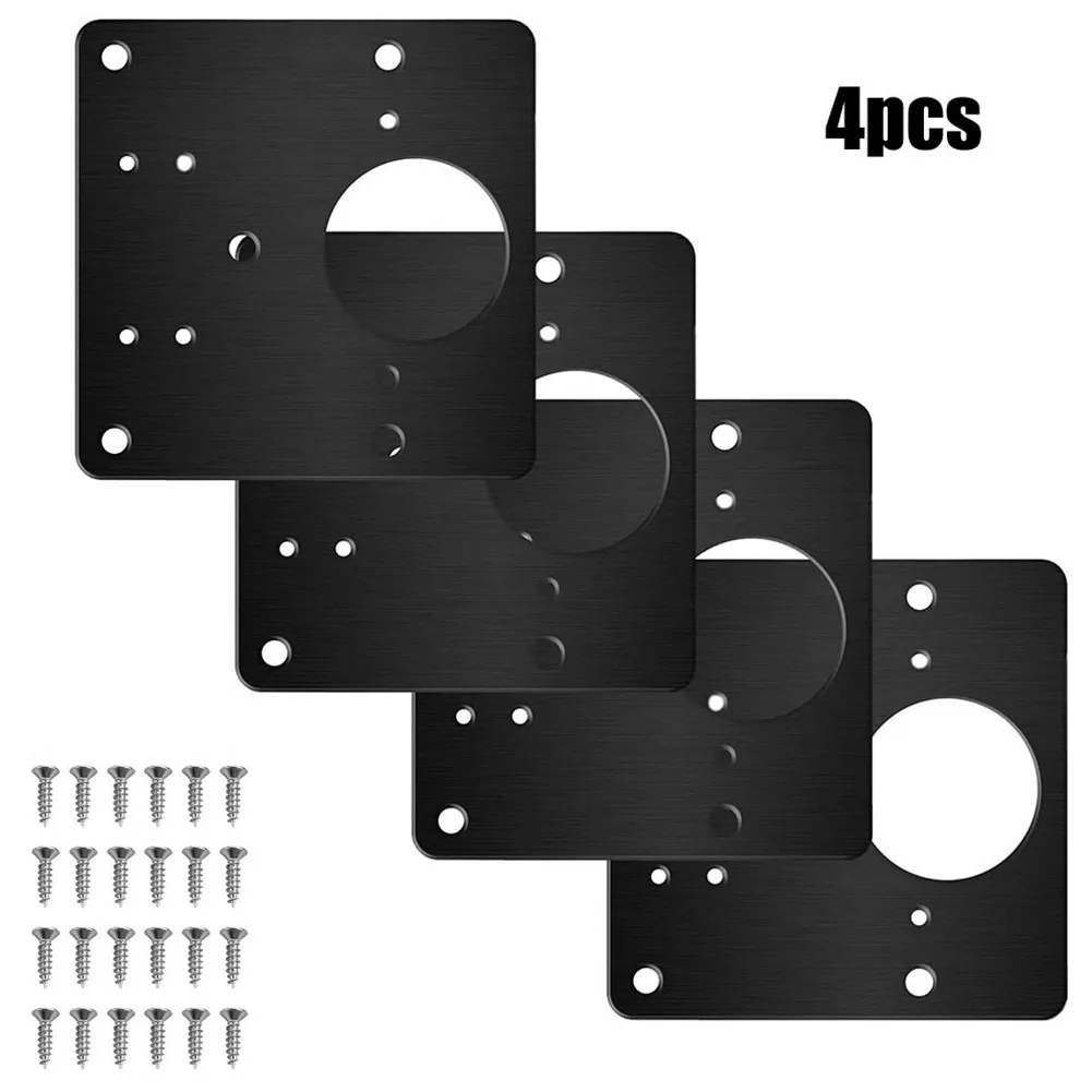 

Cabinet Door Drawer Furniture Hinge Repair Plate Mount Tool Wear-Resistant