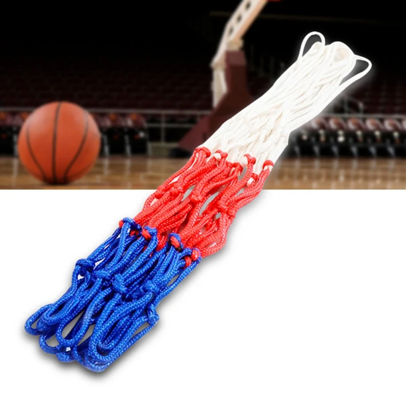 

Durable Nylon Thread Sports Basketball Hoop Mesh Net Standard Size Backboard Rim Ball net standard 2020 New