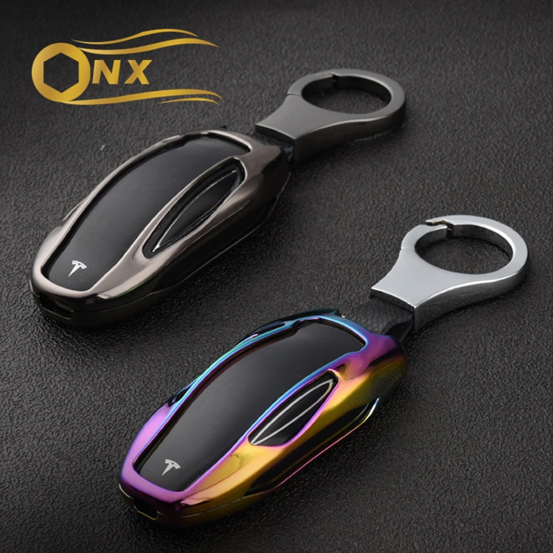 Автомобильный чехол для ключа из алюминиевого сплава защитный пульта