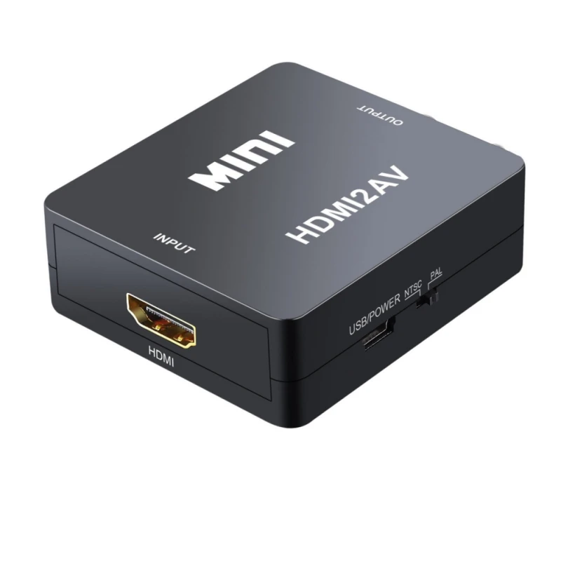 Метр в AV/RCA композитный видеосигнал адаптер Комплект 2019 Новый стильный полезный