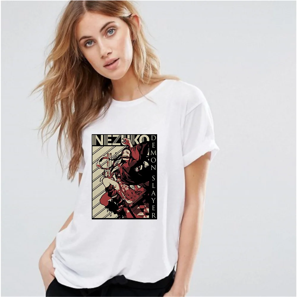 

Summer T-Shirt Female Cartoon Casual Short Sleeve Print Female Clothing T-Shirt