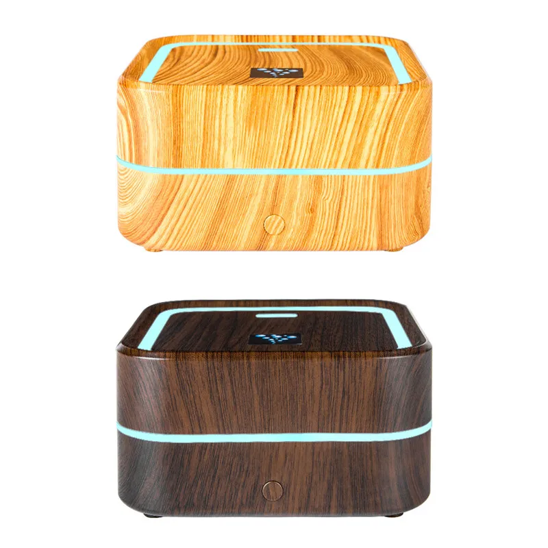 

Electric Humidifier Essential Aroma Oil Diffuser Ultrasonic Wood Grain Air Humidifier USB Mist Maker Air Purification Diffuser