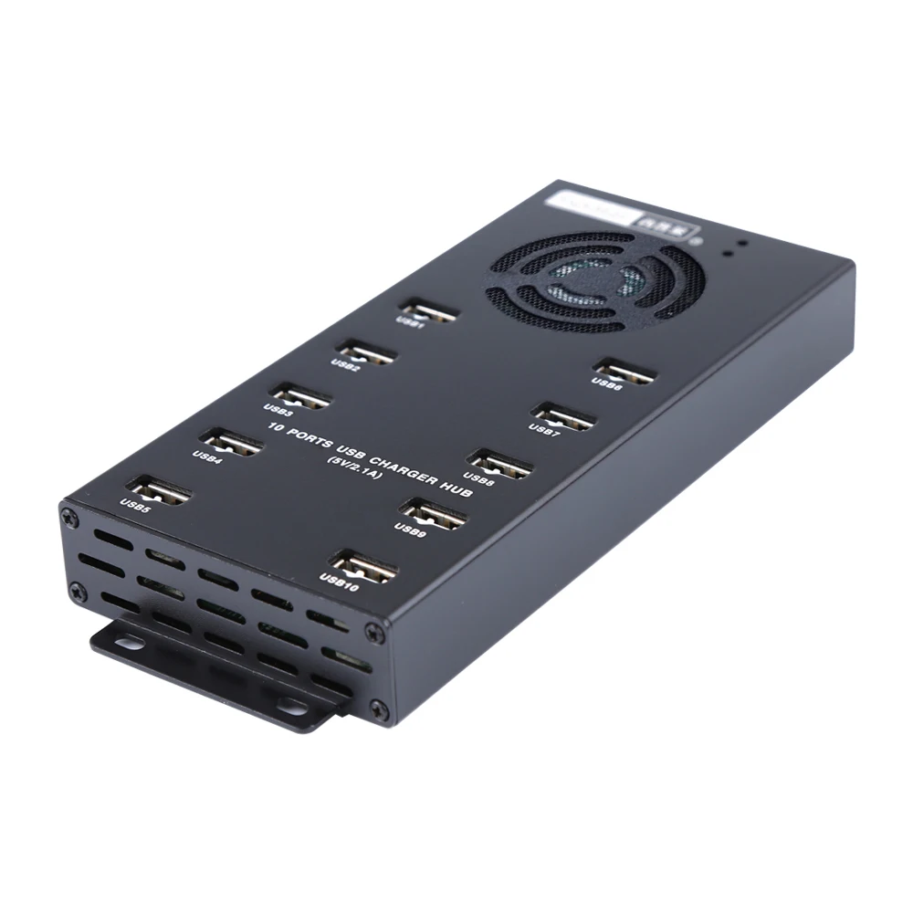 Sipolar a-400 Multi Touch 10 Порты и разъёмы USB 2,0 концентратор usb зарядное устройство, украшенное мозаикой из драгоценных камней, 12v 10A питание POE адаптер для зарядки и передачи данных и USB шахтеров