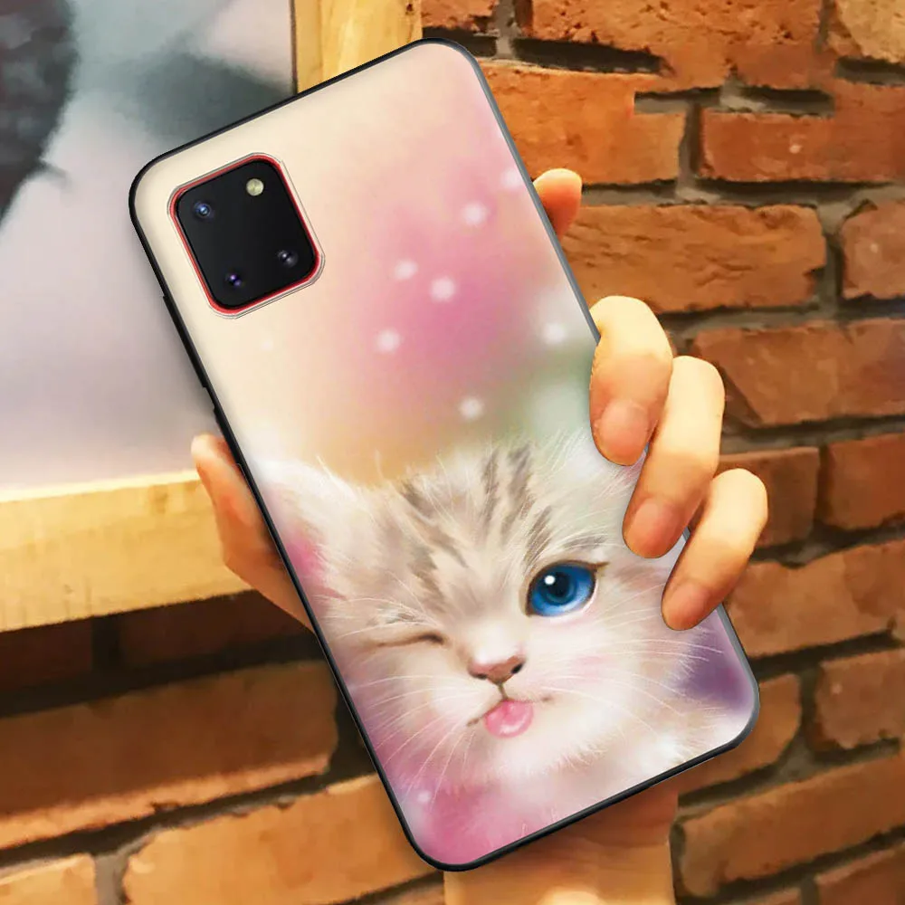 Чехол для Samsung Galaxy Note 10 Lite силиконовый чехол-накладка чехол GalaxyNote бампер телефона