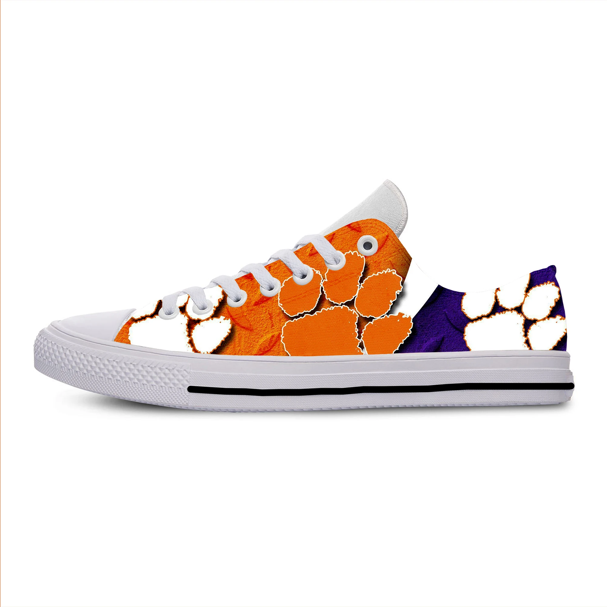 Tigers/легкая модная Мужская/женская повседневная обувь дышащая на плоской подошве