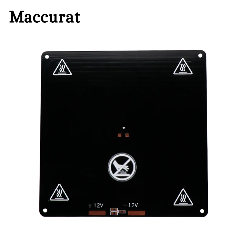 

1PC 12V 80W Upgraded heatbed150*150x3mm Mini Aluminium Heatbed Heat Plate hot bed for OpenBuilds for 3D printer