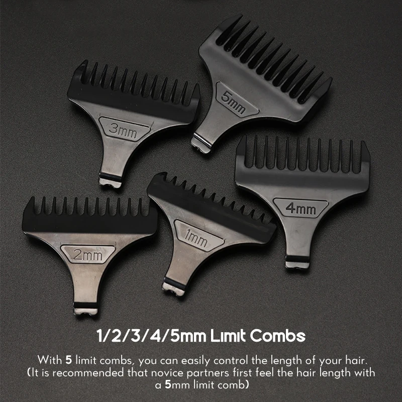 Мужская электрическая машинка для стрижки волос Kemei Профессиональный стайлинг