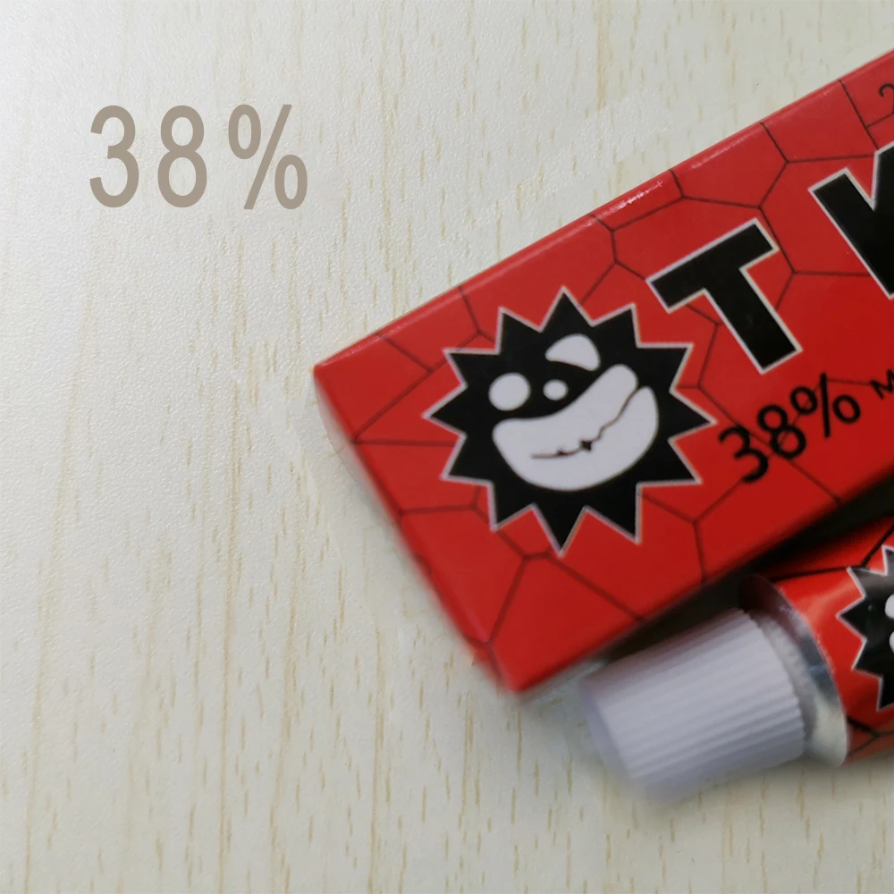 

10g 38% tktx Red Microblading Tattoo Assistance Piercing Painless Permanent Makeup Pomada tktx Anestesico Supplies