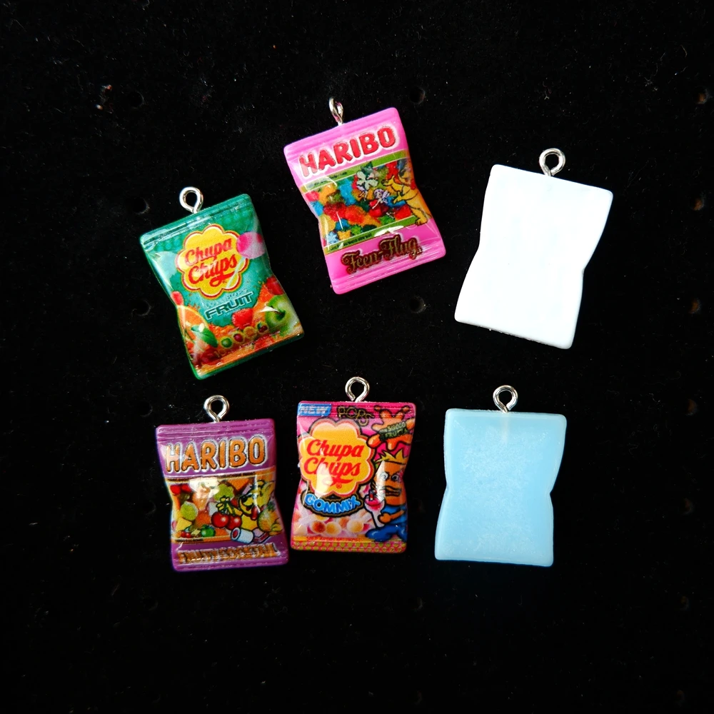 Подвески для украшения Конфета из смолы подвески браслетов ожерелий сережек