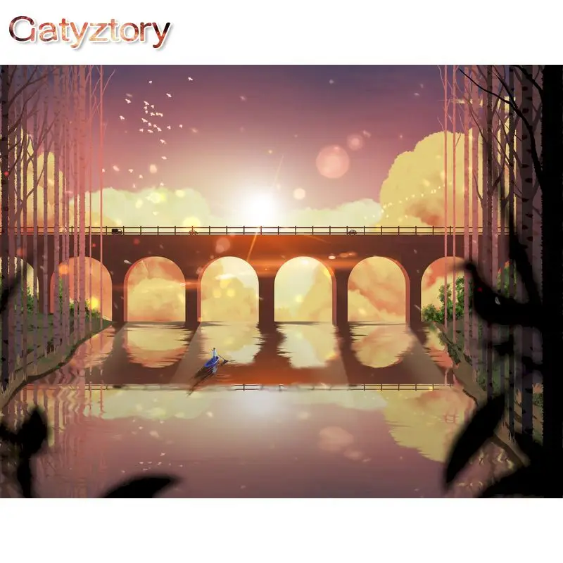 Картина маслом по номерам на холсте 40x50