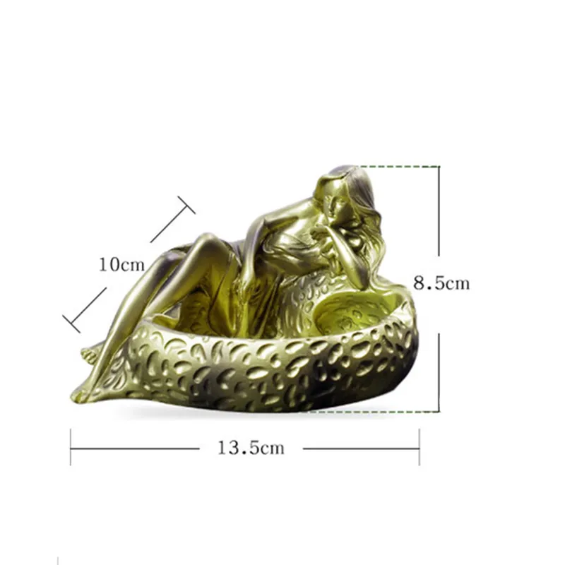 Европейский стиль ретро красота смола пепельница креативное Домашнее