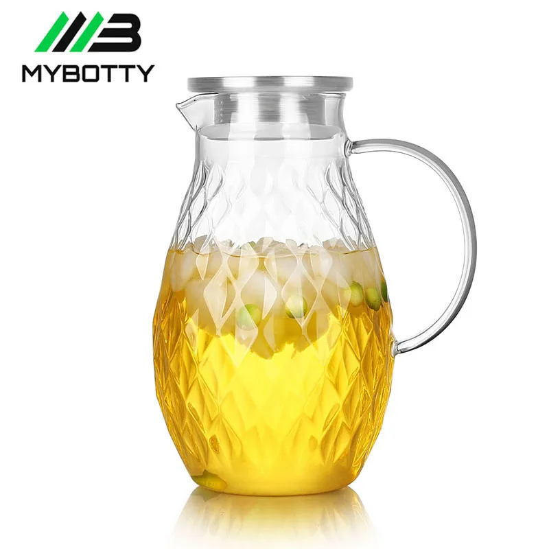 Чайники MYBOTTY из нержавеющей стали крышка потока с ручкой большой емкости фильтр