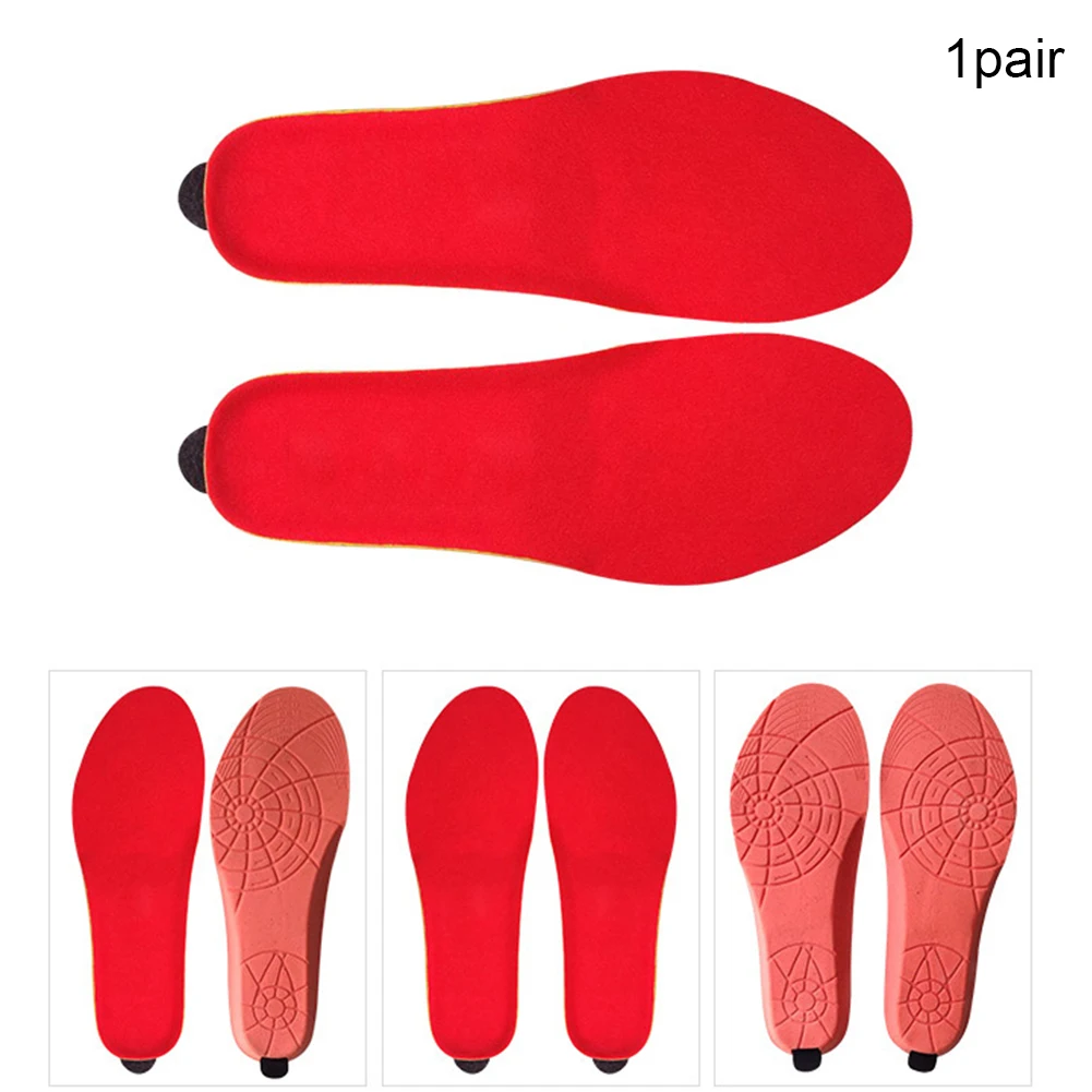 

Shoes Pad Electric Heated Outdoor Ski Sports Remote Control Winter Washable Solid Hiking Cuttable Foot Warmer Insoles