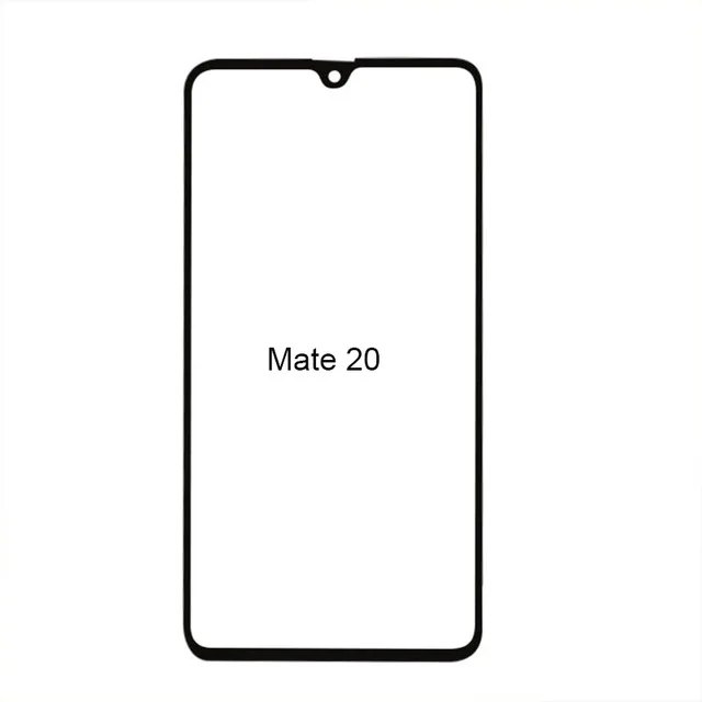 

High quality Front Outer Glass Lens Touch Panel Cover Replacement For Huawei MATE 20 Lite Mate 20 Pro Mate20 Front Screen Lens