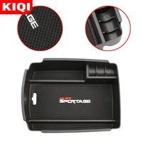 car central armrest storage box container holder tray for kia sportage ql kx5 at lhd 2016 2021 for electronic hand brake