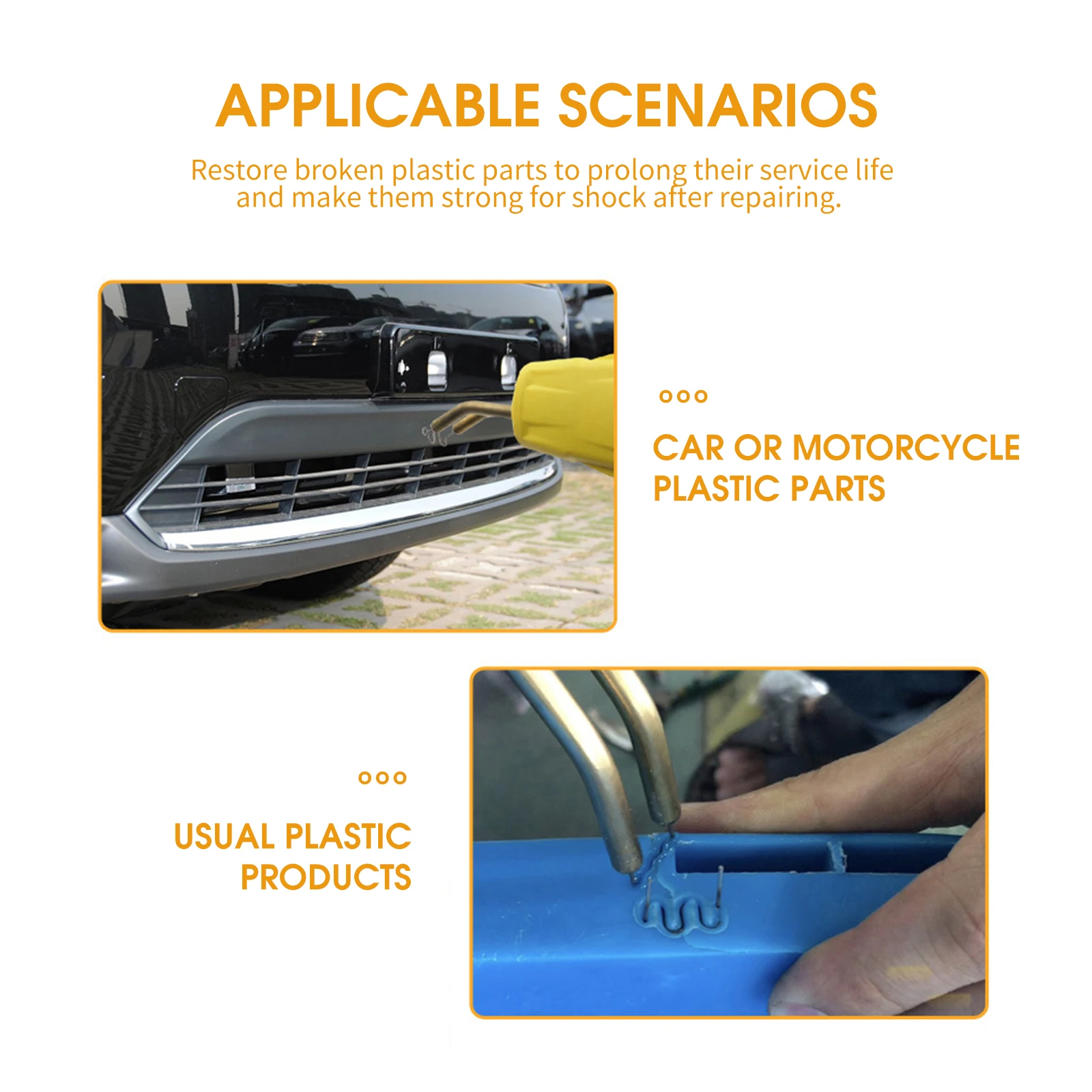 Автомобильный комплект для бампера 100 Вт пластиковый сварочный аппарат