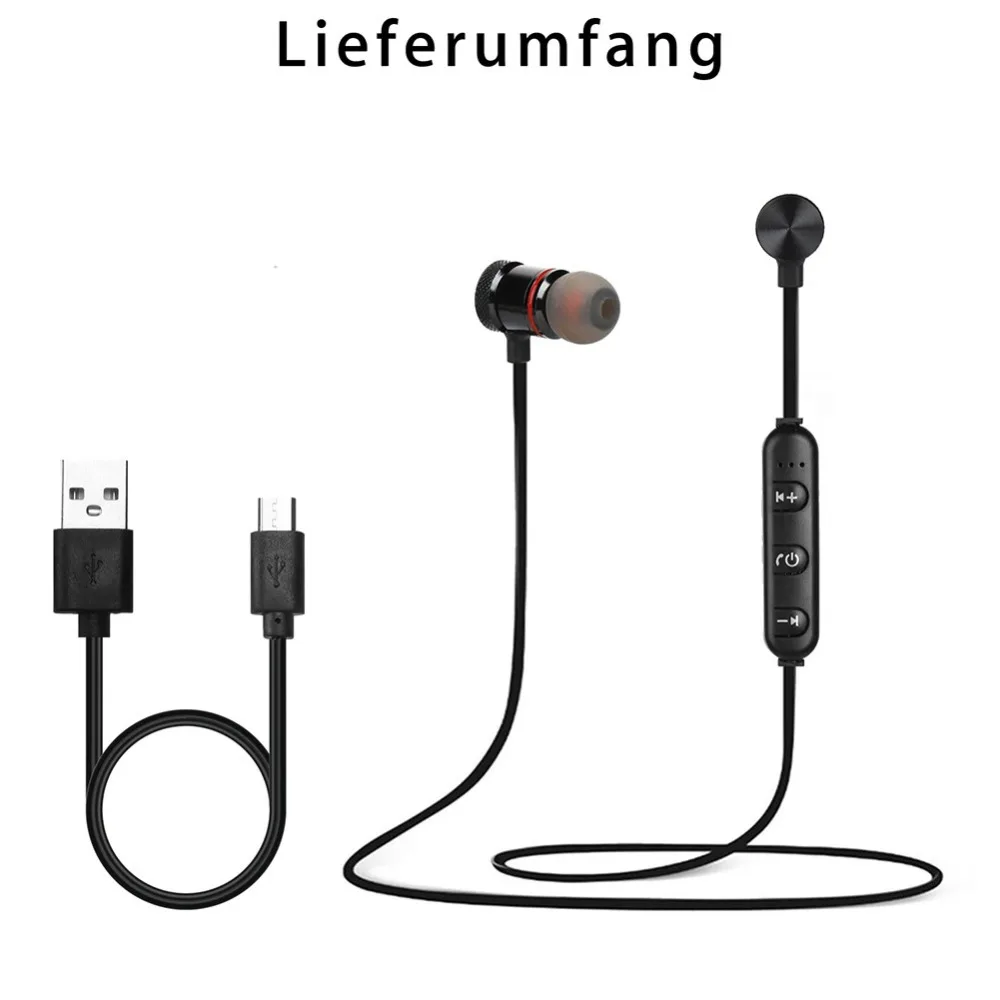 Bluetooth 4 1 Беспроводные спортивные музыкальные наушники-вкладыши мягкие наушники