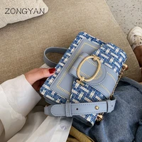 2021 new summer ladies messenger tide wild super fire forest one shoulder chain small square bag