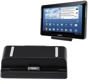 Док-станция для Samsung Galaxy Tab 2 7,0 8,9 10,1 + USB-кабель для Samsung Galaxy Note 10,1 N8000 N8010, настенное зарядное устройство
