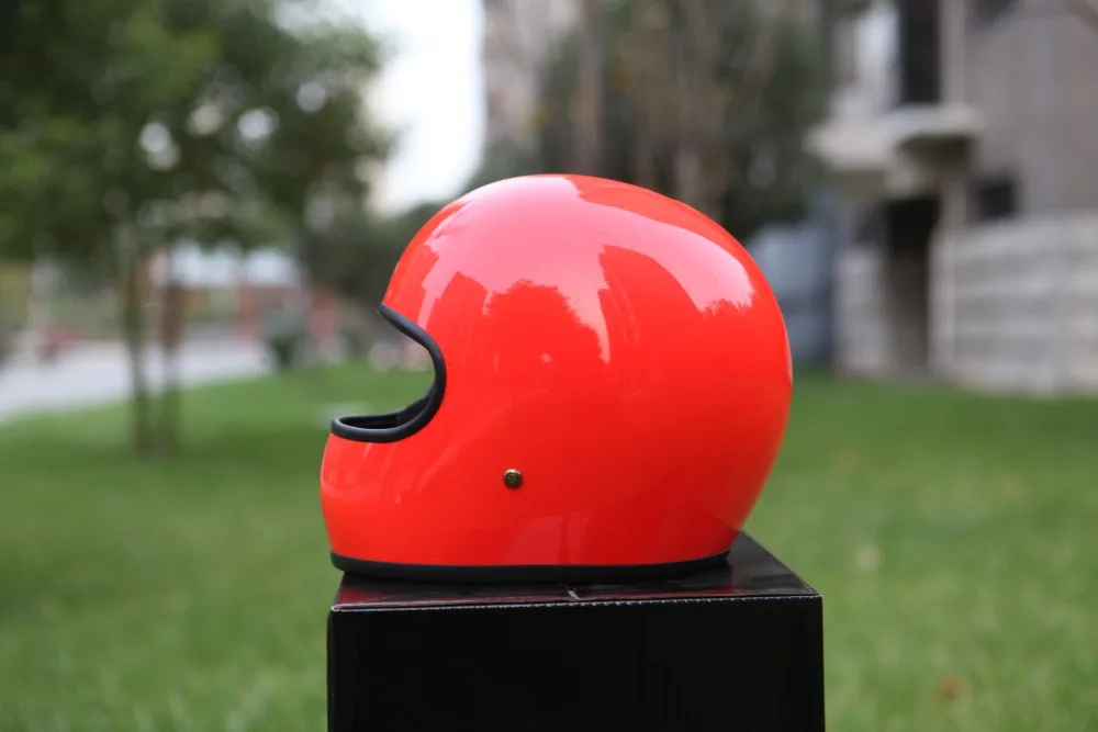 tt& co casco moto винтажный мотоциклетный шлем ECE Сертификация бренд стекловолокно Ретро мото rbike полный шлем