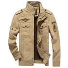 Мужская повседневная куртка-бомбер Mwxsd, Весенняя армейская куртка MA-1 2020, мужская хлопковая военная куртка, Мужская куртка-бомбер
